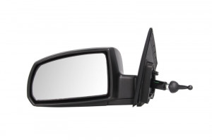 Oglinda stanga potrivit KIA RIO II 2005-2011 - mecanica crom