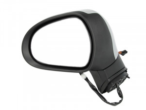 Oglinda stanga potrivit PEUGEOT 207 2006-2009 - electrica incalzita, grunduita