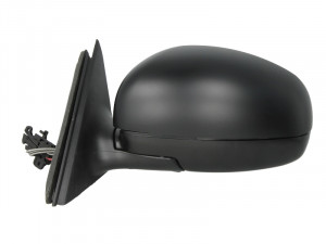 Oglinda stanga potrivit SKODA FABIA 2006-2014 - mecanica asferic - Img 2