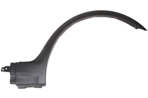 Ornament aripa fata dreapta potrivit BMW X3 E83 2007-2011 - (negru)