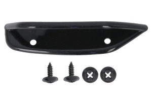 Ornament bara fata stanga potrivit MERCEDES CLA C118 2019-2022 - (exterior, negru lucios, AMG STYLING)
