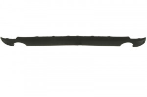 Ornament bara spate negru, cu un decupaj teava evacuare: doi potrivit BMW 4 G22, G23, G82, 4 GRAN COUPE G26 05.20- - Img 2