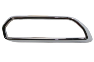Ornament sistem evacuare dreapta potrivit Audi Q5 FYT 2020-2024 - crom