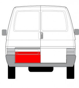 Panou reparatie usa Spate Stanga (strat, partea inferioara) potrivit VW TRANSPORTER T4 07.90-04.03 - Img 2