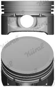 Piston 69 (STD) potrivit DACIA LOGAN, LOGAN II, LOGAN MCV II, SANDERO, SANDERO II; NISSAN KUBISTAR; RENAULT CLIO II, CLIO III, CLIO III/HATCHBACK, CLIO IV 1.2/1.2ALK/1.2LPG 01.01- - Img 2