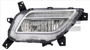 Proiector ceata dreapta potrivit Kia NIRO I DE 2016-2018 - H8/LED, LED, H8, H8 / LED - Img 2