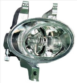Proiector ceata fata dreapta potrivit PEUGEOT 206 1998-2003 - (H1)
