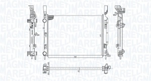 Radiator motor (Automat) potrivit MERCEDES CITAN MIXTO (DOUBLE CABIN), CITAN (MPV), CITAN/MINIVAN (W415); RENAULT KANGOO BE BOP, KANGOO EXPRESS, KANGOO II 1.2-Electric - Img 4