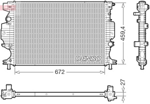 Radiator motor potrivit HONDA CR-V III 2.0 - Img 3
