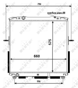 Radiator motor potrivit KIA SORENTO I 2.4 - Img 3