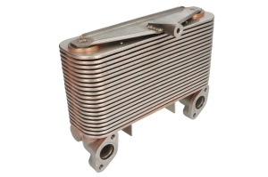 Radiator ulei (78x118x118/250mm, numar nervuri: 20) potrivit MAN E2000, F2000, F90 D2840LF/420-D2840LF460 05.87- - Img 2