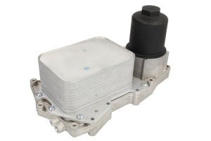 Radiator ulei (cu carcasa filtru) potrivit LAND ROVER RANGE ROVER III, RANGE ROVER IV, RANGE ROVER SPORT II 4.4D 07.10-03.22 - Img 1