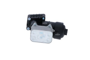 Radiator ulei motor (cu carcasa filtru ulei) potrivit AUDI A1, A3, A4 ALLROAD B8, A4 B8, A5, A6 C7, Q3, Q5, TT; SEAT ALHAMBRA, ALTEA, ALTEA XL, EXEO, EXEO ST, IBIZA IV, IBIZA IV SC 1.2D/1.6D/2.0D 05.03- - Img 3
