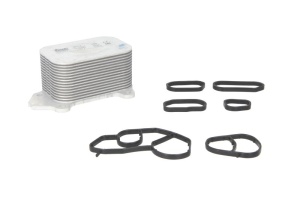 Radiator ulei motor (cu elemente fixare usoara; cu garnitura) potrivit CITROEN BERLINGO, BERLINGO MULTISPACE, BERLINGO/MINIVAN, C2, C3 I, C3 II, C3 PICASSO, C4, C4 AIRCROSS, C4 CACTUS 1.4D-2.0D 10.03- - Img 1