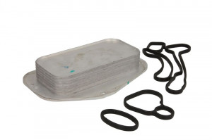 Radiator ulei potrivit ALFA ROMEO 159; CHEVROLET AVEO, AVEO / KALOS, CRUZE, ORLANDO, TRAX; FIAT CROMA; OPEL ASTRA H, ASTRA H GTC, ASTRA J, ASTRA J GTC, CORSA D, CORSA E, INSIGNIA A 1.4-1.8LPG 06.05- - Img 1