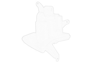 Rezervor spalator potrivit TOYOTA AURIS 2012-2018 - (cu locas pentru senzor) - Img 2