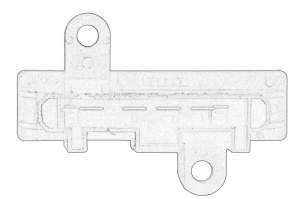 Rezistor ventilator habitaclu potrivit ISUZU D-MAX I 4JH1-TC/4JJ1E4C-L/4JJ1-TC 05.02-06.12 - Img 3