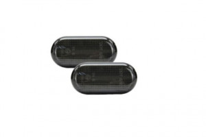 Semnalizator lampa lateral stanga/dreapta fumuriu, LED, dinamic potrivit NISSAN INTERSTAR, KUBISTAR, MICRA III, PRIMASTAR; OPEL MOVANO A, VIVARO A; RENAULT 19 II, 19 II CHAMADE, CLIO I, CLIO II 1.0-Electric dupa 1990 - Img 1