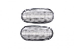 Semnalizator lampa lateral stanga/dreapta transparent, LED potrivit ALFA ROMEO 147, GT, MITO; FIAT BRAVO II 0.9-3.2 2001-2018