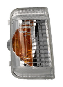 Semnalizator oglinda dreapta potrivit CITROEN JUMPER; FIAT DUCATO; PEUGEOT BOXER dupa 2006 - orange/alb