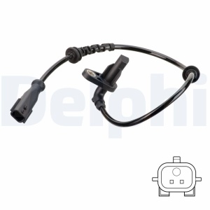 Senzor ABS Spate Dreapta potrivit DACIA LOGAN, LOGAN EXPRESS, LOGAN MCV, SANDERO; LADA LARGUS; RENAULT LOGAN I, SANDERO/STEPWAY I 1.0ALK-1.6LPG 09.04- - Img 3