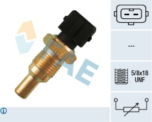 Senzor temperatura lichid racire (numar pini: 2, negru) potrivit AUSTIN MAESTRO, MONTEGO; MG MAESTRO, MONTEGO; ROVER 100, 100 / METRO, 200, 200 I, 200 II, 400 II, 800 1.3-2.0 03.83-06.99 - Img 2