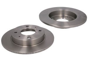 Set discuri frana (2 buc.) Fata Dreapta/Stanga potrivit MITSUBISHI COLT CZC VI, COLT VI; SMART FORFOUR 1.1-1.5D 01.04-06.12 - Img 1