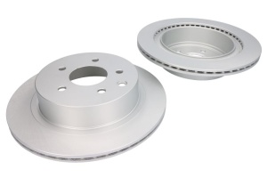 Set discuri frana (2 buc.) Spate Dreapta/Stanga potrivit INFINITI G; NISSAN 350Z, JUKE, LEAF, QASHQAI I, ROGUE, X-TRAIL, X-TRAIL I, X-TRAIL II; RENAULT KOLEOS I 1.5D-Electric 06.01- - Img 1