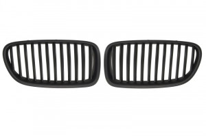 Set grile radiator negru potrivit BMW Seria 5 F10, 5 F11 2.0-4.4 2009-2017 2009-2013