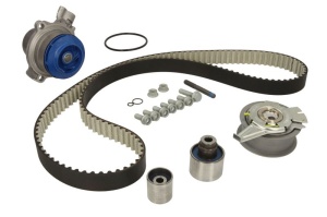 Set pompa apa + curea dintata potrivit AUDI A3, A4 B9, A5, A6 C8, Q5; SEAT LEON; VW ARTEON, CRAFTER, CRAFTER 30-35, PASSAT B8, TIGUAN, TOURAN, TRANSPORTER T6 2.0D/2.0DH/2.5D 04.06- - Img 2