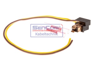 Set reparat cabluri pentru lampi H1 (250mm) potrivit ABARTH 500 / 595 / 695, 500C / 595C / 695C, GRANDE PUNTO, PUNTO; AUDI 100 C1, 100 C2, 100 C3, 100 C4, 200 C2, 200 C3, 50 0.7-Electric 11.68- - Img 3