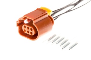 Set reparatie cabluri la EGR (100mm, Stanga) potrivit FIAT DUCATO potrivit ALFA ROMEO 145, 146, 147, 156, 159, 166, BRERA, GT, SPIDER; AUDI A2, A4 B7, A6 C6; CITROEN JUMPER II 1.4-3.2D 01.95- - Img 2