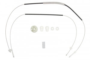 Set reparatie macara geam spate dreapta potrivit PEUGEOT 307 2003-2009 - (cabluri)