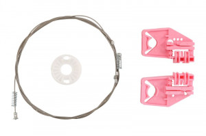 Set reparatie macara geam spate stanga potrivit SKODA OCTAVIA II 2004-2013 - (set)