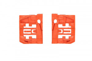Set reparatie macara geam stanga/dreapta potrivit VW CADDY III, CADDY III/MINIVAN, TOURAN 2003-2015 - (2 ghidaj) - Img 2