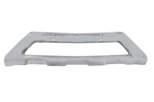 Spoiler bara Inferior Mijloc, plastic, crom potrivit MERCEDES GLK X204 2008-2015 2008-2012