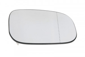 Sticla oglinda dreapta potrivit VOLVO C30, C70, S60 2004-2010 - asferic, incalzita, crom