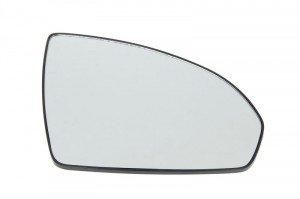 Sticla oglinda exterioara Dreapta potrivit SMART FORTWO 2007-2012 - (convexa, crom)
