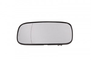 Sticla oglinda exterioara Stanga potrivit VOLVO C70 II, S40 II, V50 2003-2013 - (asferica, incalzita)