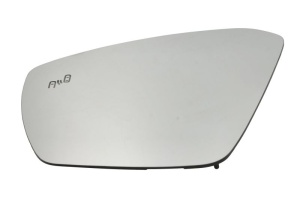 Sticla oglinda stanga (convex, cu incalzire, asistent schimbare benzi) potrivit SKODA OCTAVIA III 06.16-11.19 - Img 1