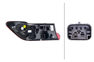 Stop dreapta (external, LED) potrivit BMW 3 (G20, G80, G28), 3 (G21), 3 (G21, G81) 11.18- - Img 4