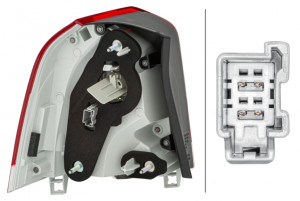 Stop lampa spate Dreapta (exterior, LED/P21W) potrivit VOLVO V70 III, V70 III/KOMBI, XC70 II 04.07-12.16 - Img 4