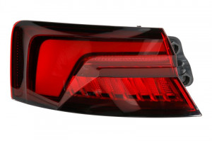 Stop lampa spate Stanga (exterior, LED, carcasa neagra) potrivit AUDI A5 06.16- - Img 1