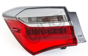 Stop lampa spate Stanga (exterior, LED) potrivit TOYOTA COROLLA 2013-2019 - Img 3
