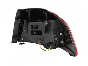 Stop lampa spate stanga potrivit VW GOLF 6 VI Hatchback 2008-2013 - exterior culoare semnalizator alb, culoare sticla rosu - Img 2