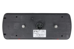 Stop spate dreapta ECOPOINT II (24V, cu intermitent, cu far de ceata, marsarier, cu stop, lumina de parcare, reflector triunghiular, conector: ASS2.1 7PIN) - Img 2