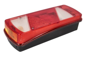Stop spate dreapta ECOPOINT II (LED/P21W/PY21W/R10W, 24V, cu intermitent, cu far de ceață, lumina de marșarier, cu stop, lumină de parcare, reflector triunghiular conector: ASS2 7PIN) - Img 3