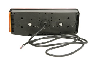 Stop spate dreapta (LED, 12/24V, cu intermitent, cu lumina de ceata, lumina de marșarier, cu lumina stop, lumini parcare, reflector, lumina laterala) - Img 3