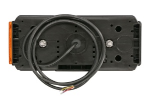 Stop spate dreapta (LED, 12/24V, cu intermitent, cu lumina de ceata, lumina de marșarier, cu lumina stop, lumini parcare, reflector, lumina laterala, lungimea cablu : 2m) - Img 2