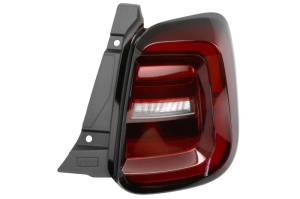Stop spate Dreapta (LED, culoare sticla alb/rosu) potrivit FIAT 500E dupa 2020